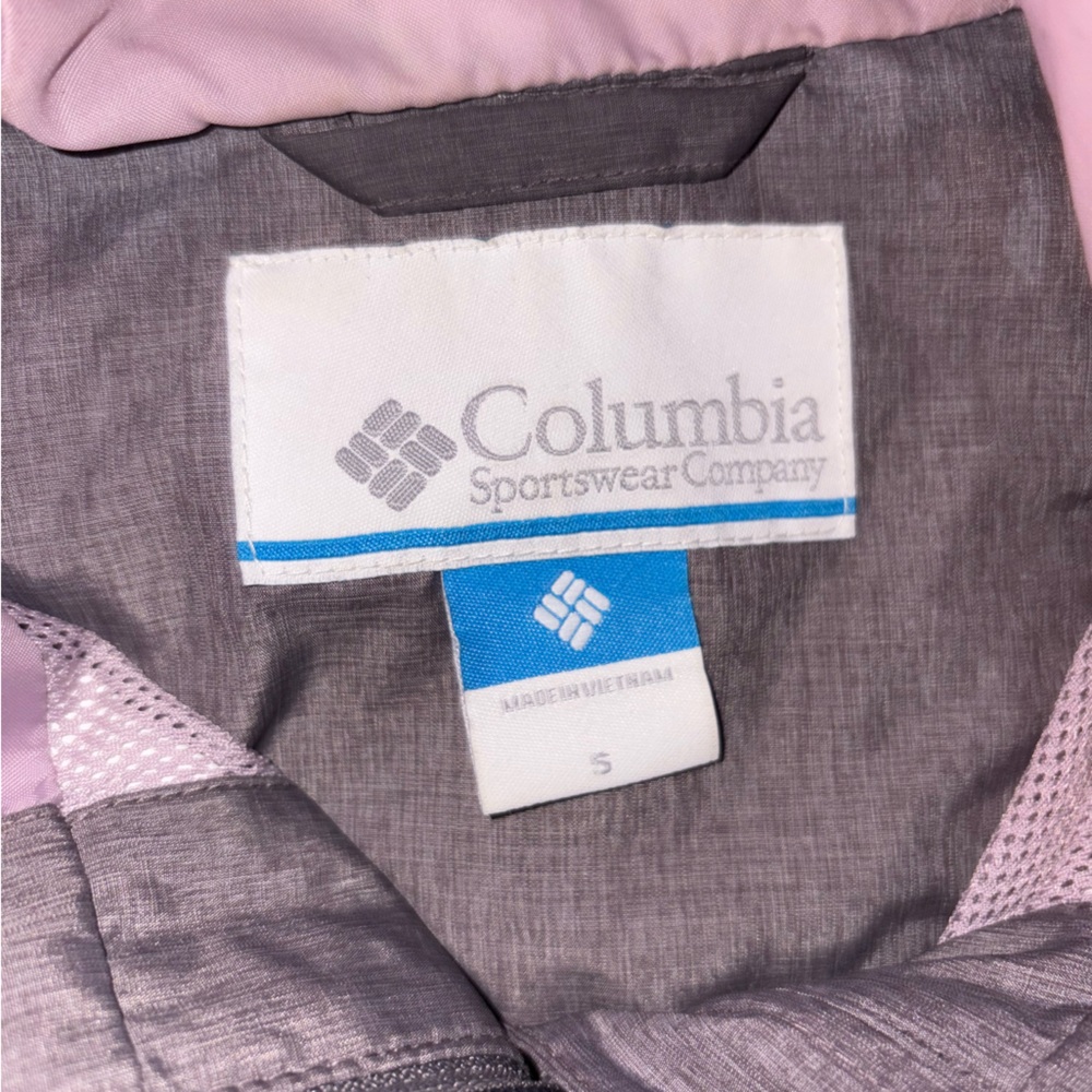 Columbia Gray and Pink Hooded Jacket - Picture 8 of 8